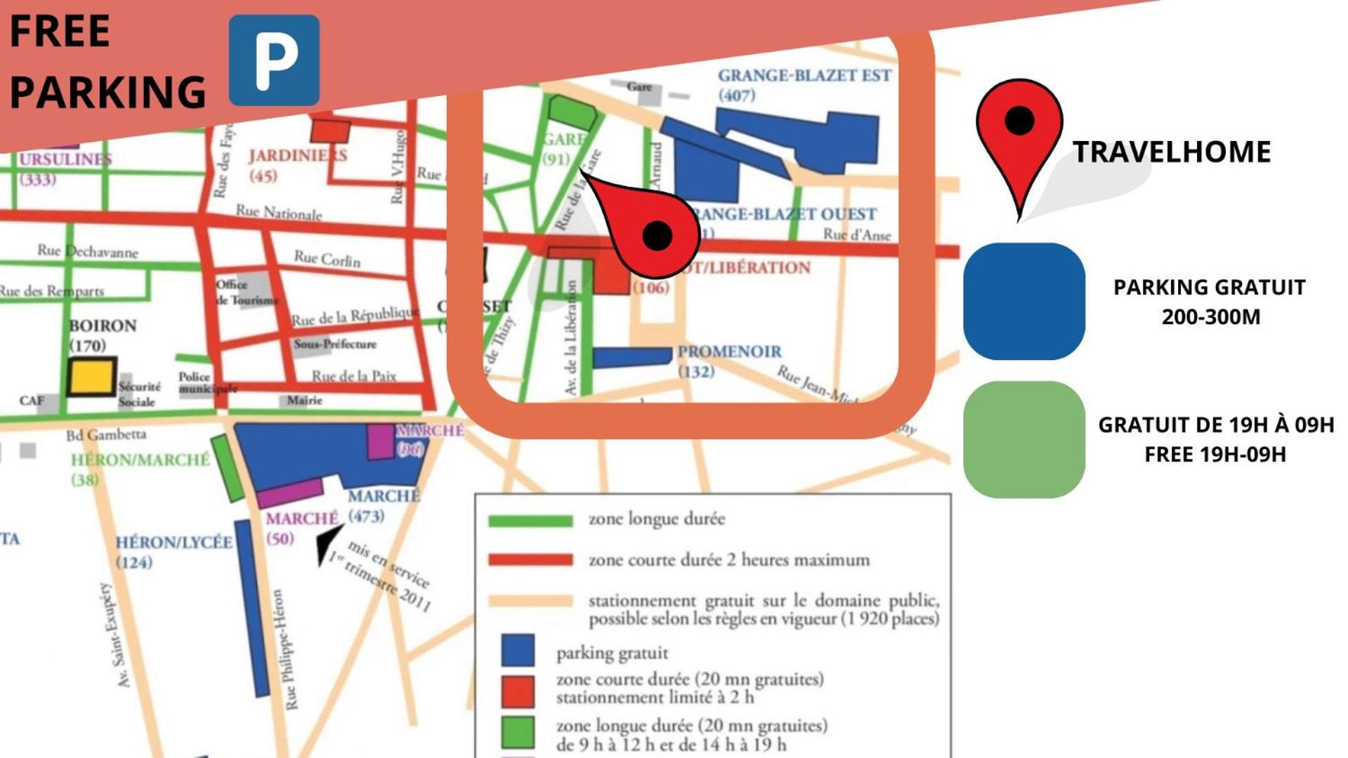 L Original - Travelhome - Free Wifi - 6 Travelers Villefranche-sur-Saône Exterior foto